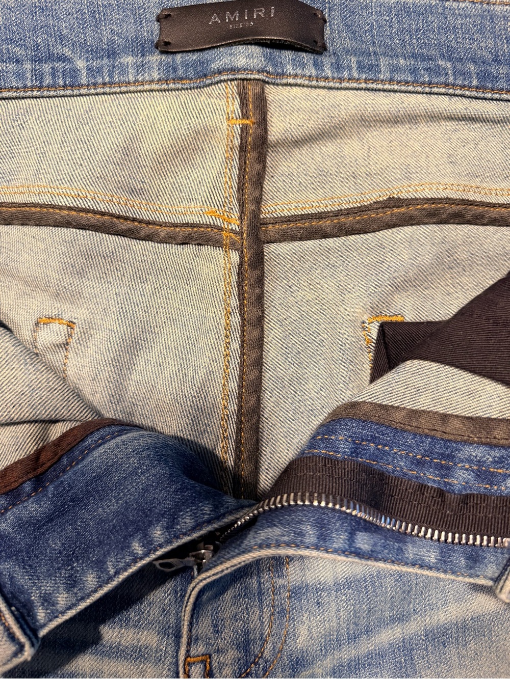 Men’s Amiri Bandana Jeans Size 36 - Picture 4 of 13